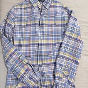 Multicolor Plaid polo Shirt